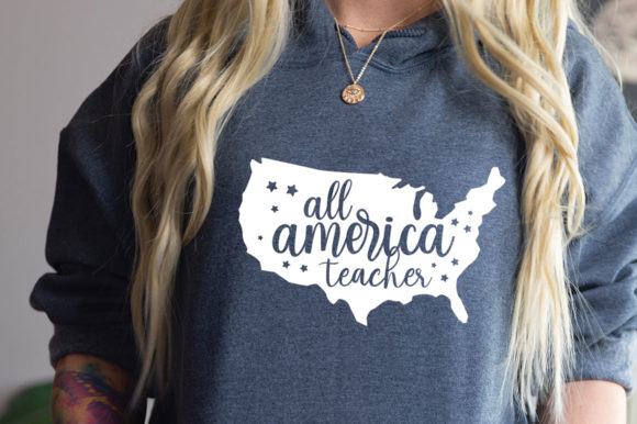 All America Teacher SVG: An Embroidery Review