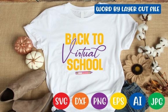 Back to Virtual School Svg Design Review