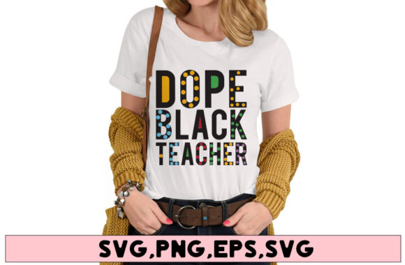 Dope Black Teacher SVG: An Embroidery Design Review