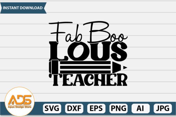Fab Boo Lous Teacher SVG Design Review