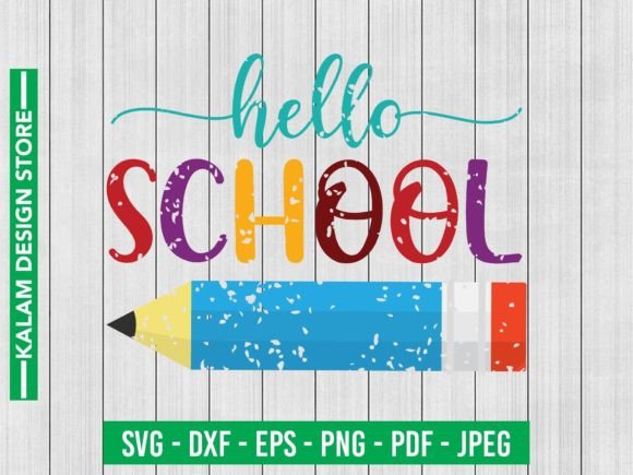 Hello School Svg Design: A Crafter’s Stitch Test