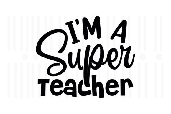 I'm a Super Teacher SVG: An Embroidery Review