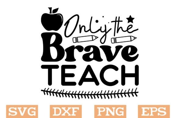 Only the Brave Teach SVG: An Embroidery Review