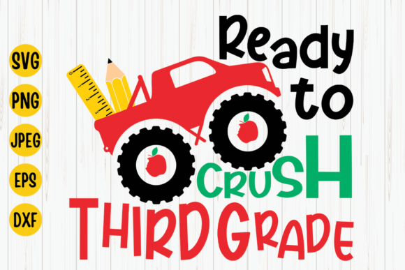 Ready to Crush Third Grade SVG: An Embroidery Review