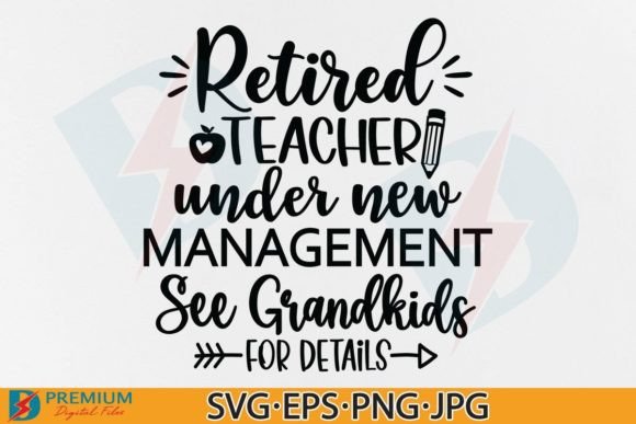 Retired Teacher SVG PNG: An Embroidery Design Review