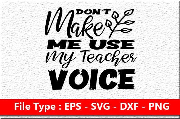 Teacher SVG Design: Don’t Make Me Use M Review