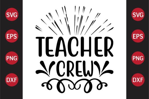 Teacher SVG Design Teacher Crew Review