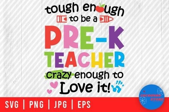 Tough Enough Pre-K Teacher SVG: An Embroidery Review